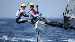 Argentina compite en vela por el oro.