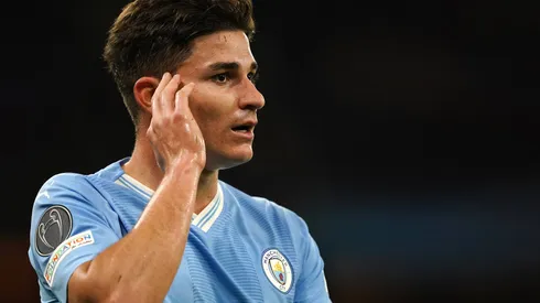 El reemplazo de Julián Álvarez en el Manchester CIty