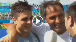 Retegui y Peillat, juntos en Río 2016.