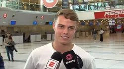 Nacho Miramón llegó a Argentina.