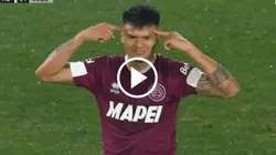 Walter Bou y un golazo agónico para Lanús.