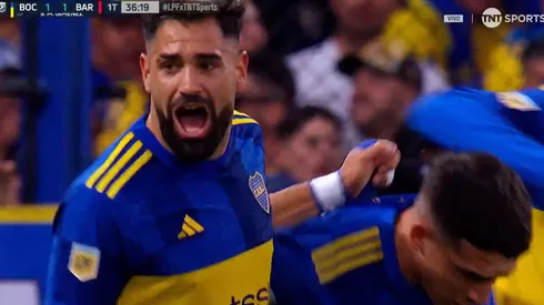 El festejo de Milton Giménez.