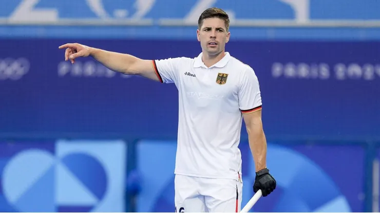 Gonzalo Peillat con la camiseta de Alemania.