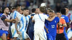 Argentina y Francia terminó en caos