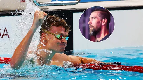 Léon Marchand pulverizó el récord olímpico de Michael Phelps