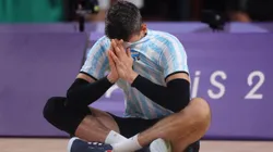 Facundo Conte se lamenta tras la eliminación.