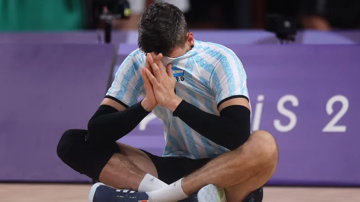 Facundo Conte se lamenta tras la eliminación.