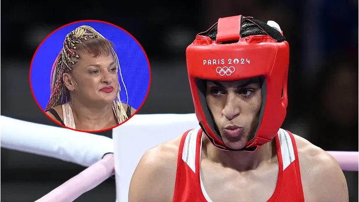 Locomotora Oliveras bancó a Imane Khelif.