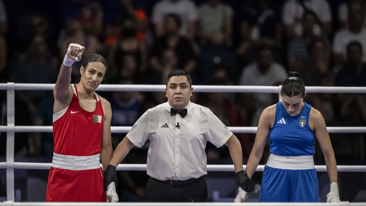 Khelif venció en una polémica pelea a Carini.