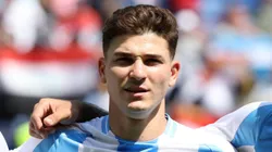 El delantero está disputando los Juegos Olímpicos con Argentina.