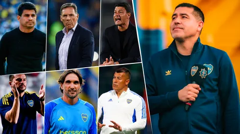 Los 6 entrenadores de Riquelme.