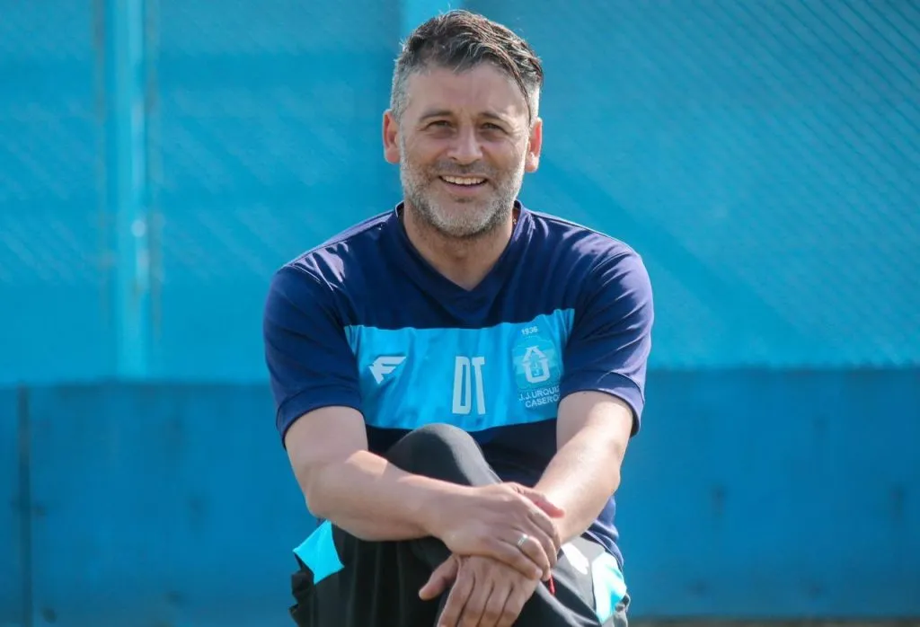 Daniel Sagman en su paso por J.J Urquiza.