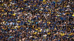 Los hinchas de Boca
