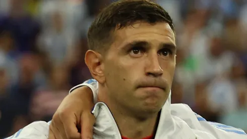 Emiliano Martínez reveló que la sanción de dos fechas es por su celebración con el trofeo de la Copa América 2024.