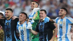 La Selección Argentina celebra la Copa América 2024.