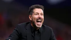 Diego Simeone, el entrenador de Atlético de Madrid.