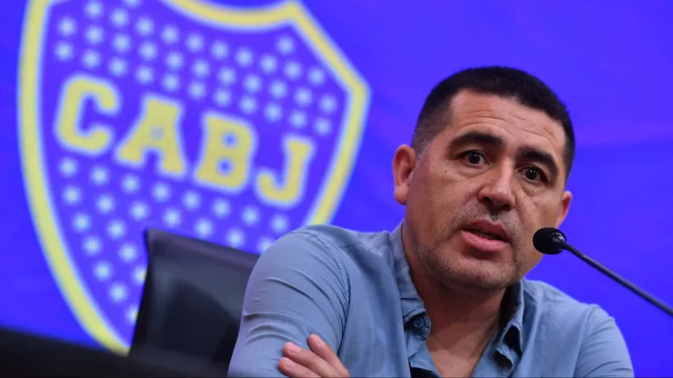 Juan Román Riquelme, presidente de Boca.