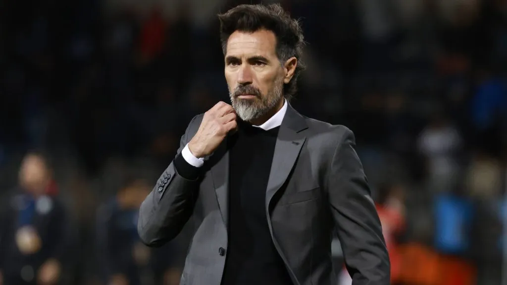 Eduardo Domínguez, entrenador de Estudiantes.