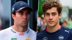 Checo Pérez y Franco Colapinto, pilotos de la Fórmula 1.