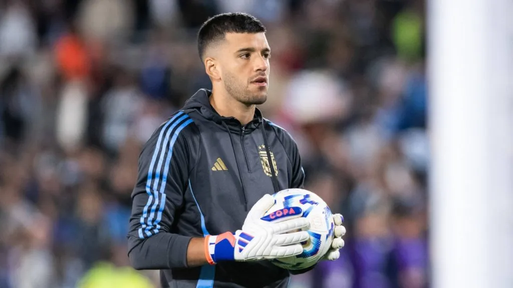 Gerónimo Rulli, arquero de la Selección Argentina (IMAGO / SOPA Images).