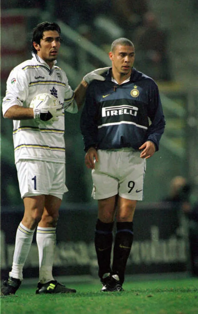 Buffon elogió a Ronaldo Nazário. Getty