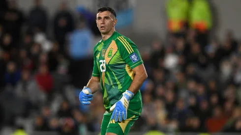 Dibu Martínez, arquero de la Selección Argentina.