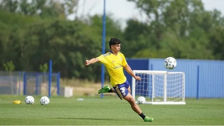 Luka Andrade, jugador de Boca.