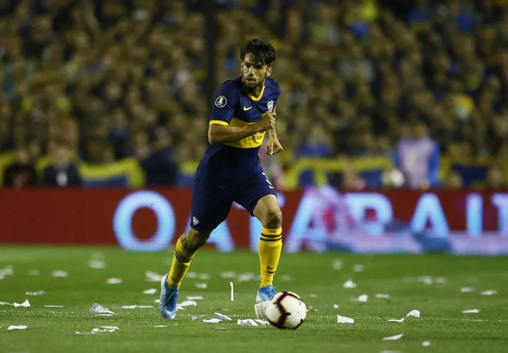 Emmanuel Mas obtuvo cuatro títulos con la casaca del Xeneize. (Foto: IMAGO).