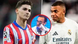 Julián Álvarez fue criticado y comparado con Mbappé por Juanma Castaño.