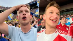 Thogden, youtuber inglés, vivió el fútbol argentino desde adentro.