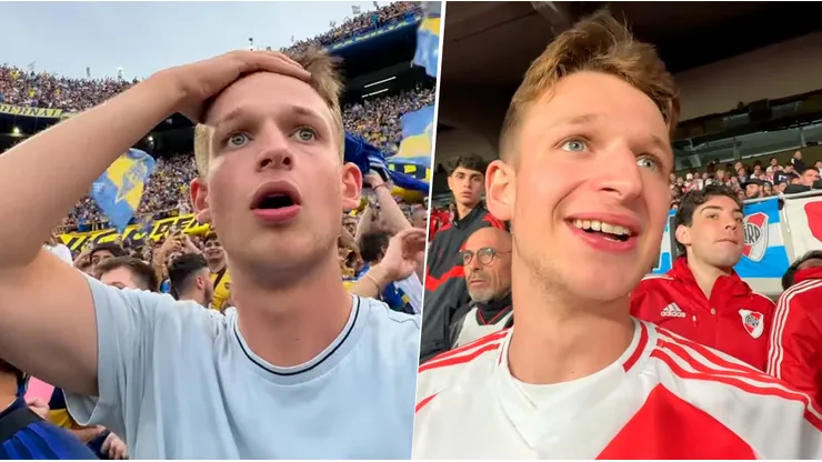 Thogden, youtuber inglés, vivió el fútbol argentino desde adentro.