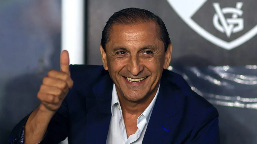 Ramón Díaz, el entrenador de Corinthians.