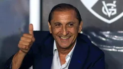 Ramón Díaz, el entrenador de Corinthians.