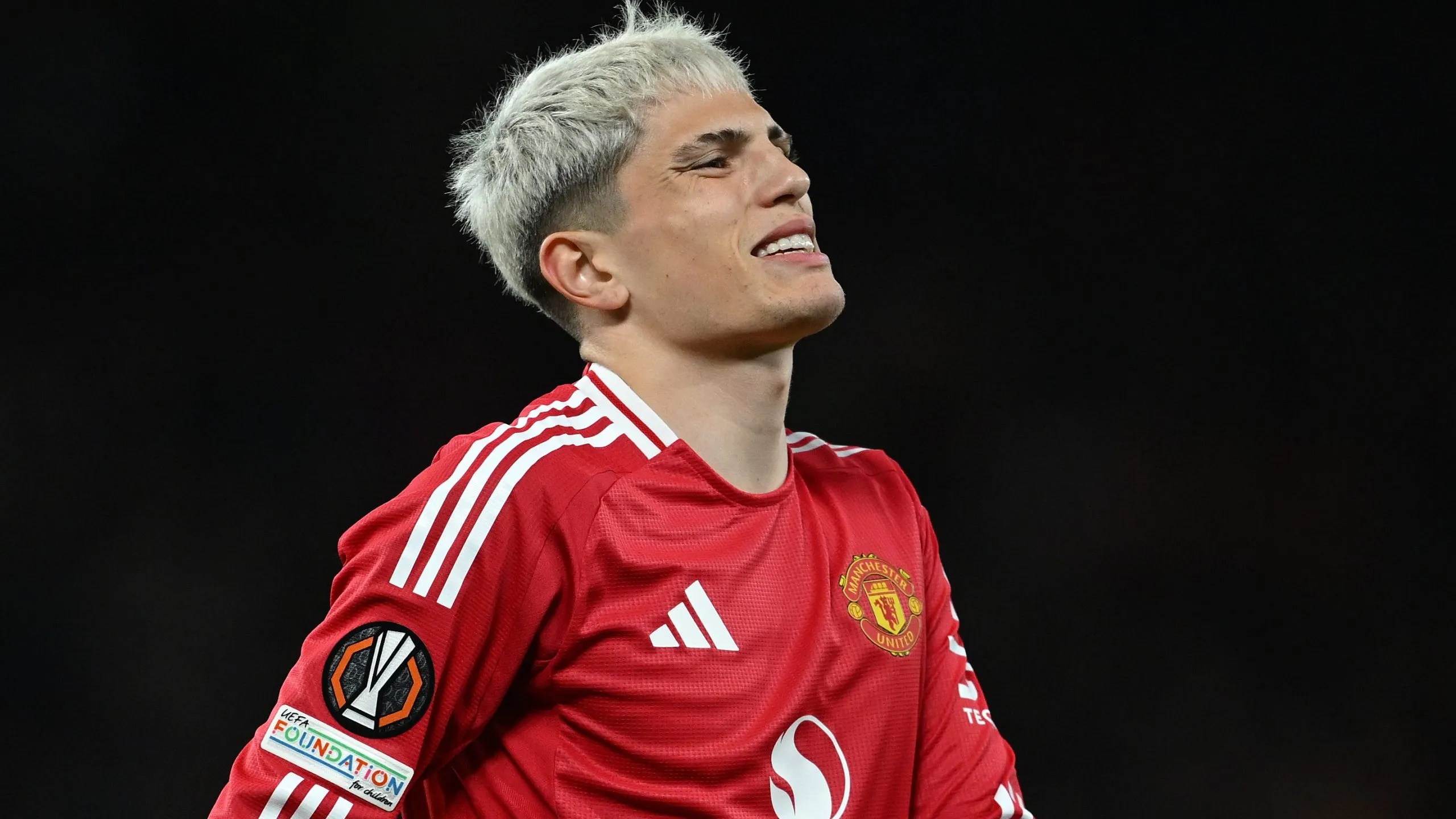 Garnacho lleva anotados cuatro goles en ocho partidos disputados en la temporada.