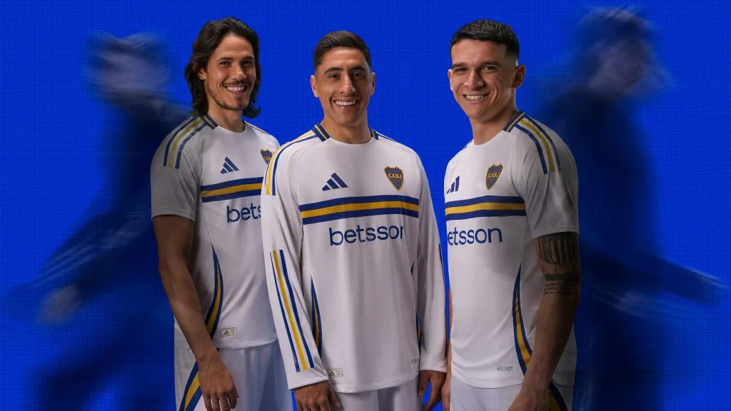 La nueva indumentaria alternativa de Boca. (Foto: Adidas)