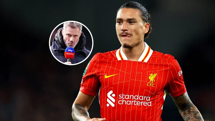 Jamie Carragher apuntó contra Darwin Núñez