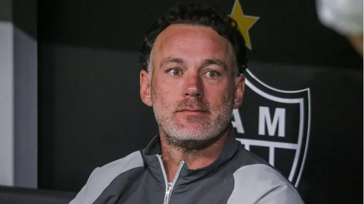Gabriel Milito en su paso por Atlético Mineiro.