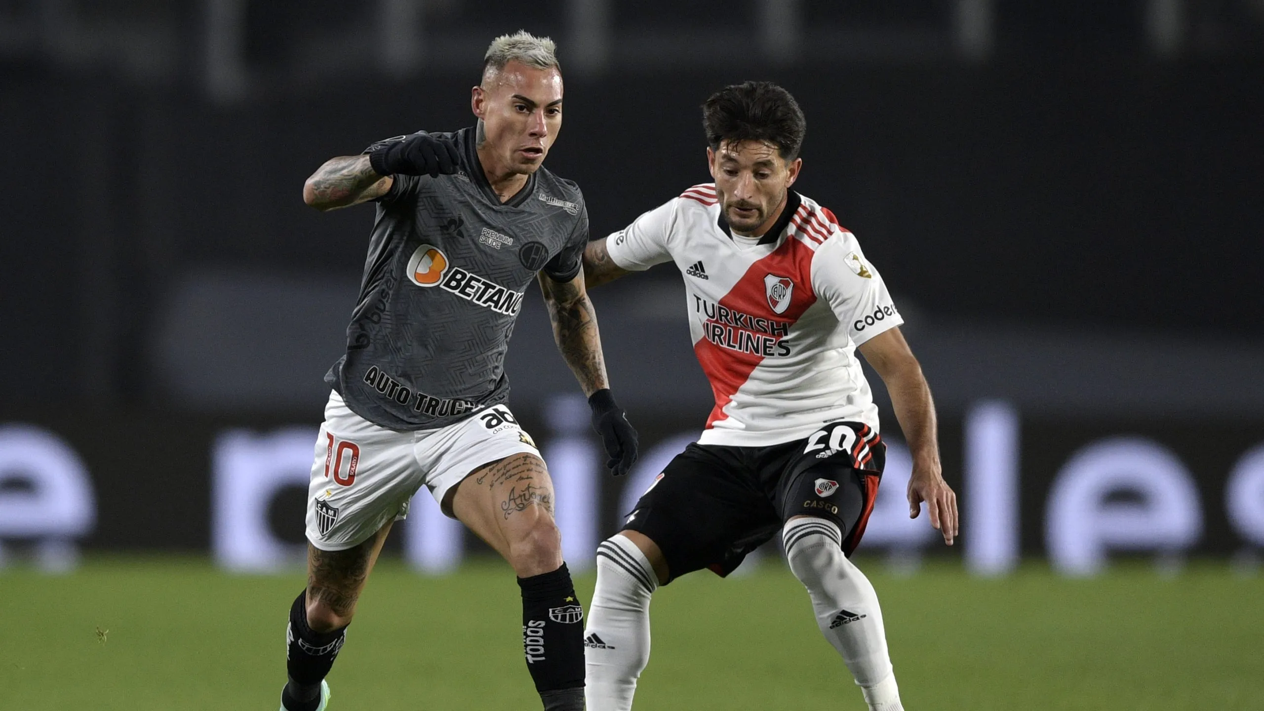 River y Atlético Mineiro chocaron por última vez en 2021.