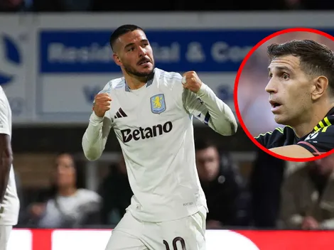 Fue titular por primera vez en 16 meses, metió un gol y así lo destacó Dibu Martínez