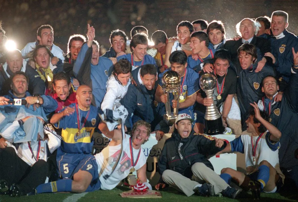 Boca celebra en Japón el título conquistado en 2000, ante Real Madrid.