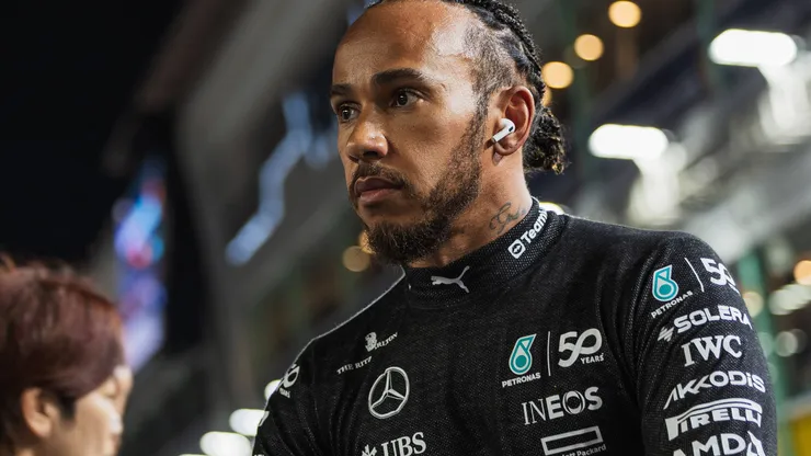 Hamilton corrió frustrado en Marina Bay