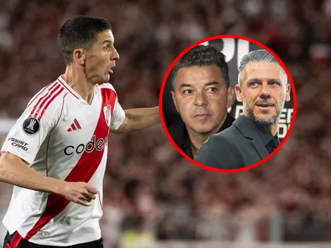 Nacho Fernández marcó la gran diferencia entre Gallardo y Demichelis