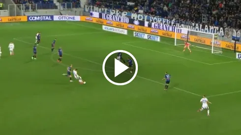 Nico Paz gritó su primer gol en Italia.