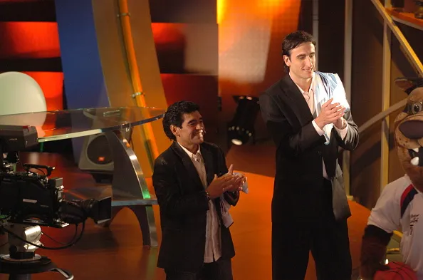 Ginóbili y Maradona, juntos en La Noche del 10.