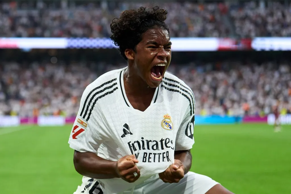 Endrick continuará en Real Madrid. (Getty Images)