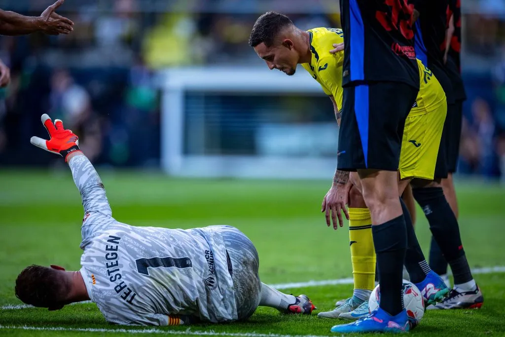 Marc-André ter Stegen estará fuera toda la temporada con su lesión. IMAGO