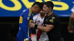 Marcos Rojo en el último Superclásico