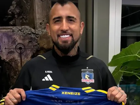¿Provocación? Vidal posó con la camiseta de Boca antes de enfrentar a River