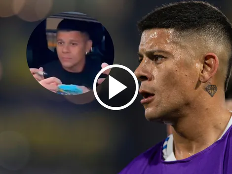 VIDEO | El reclamo de un hincha de Boca a Marcos Rojo