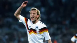 Andreas Brehme en la final de Italia 90.